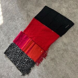 4-Pack of Coach Scarfs
